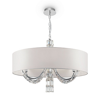 Подвесной светильник 6*E14 40Вт Хром IP20 Talento DIA008PL-06CH Maytoni