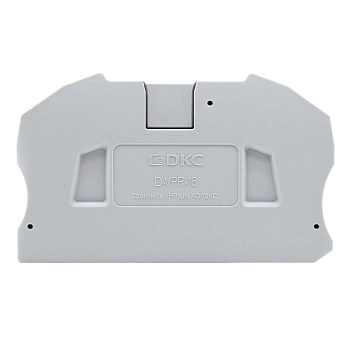Изолятор торцевой для клемм VPR-16 DKC