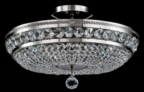 Люстра 6*E14 60Вт Никель IP22 Ottilia DIA700-CL-06-N Maytoni