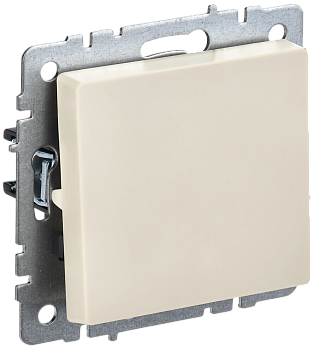BRITE Механизм выключателя СУ 1 кл. (перекрестн.) 10А бежевый IP20 IEK
