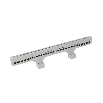 Усиленный клеммный блок (2х18 мод.) в комплекте с крепежом DKC