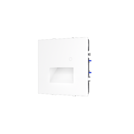 Подсветка светодиодная встраиваемая Voltum S70 с датчиком, (белый глянцевый)