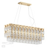Люстра E14 10*40W BUCKLE золотой/стекло ODEON LIGHT