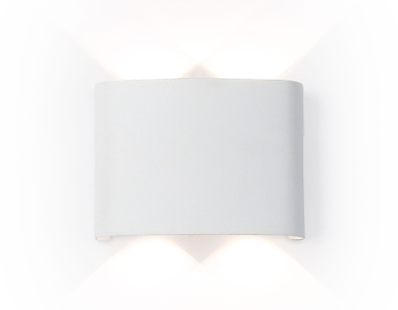 Светильник светодиодный уличный настенный архитектурный ST4451/4 WH белый IP65 LED 4200K 4W 106*80*37 Ambrella Light