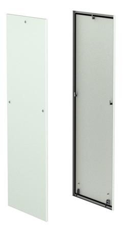 Панель боковая для напольных 19" IT-корпусов ДКС серии CQE, 2 шт, 2000х600, RAL7035, старого образца DKC