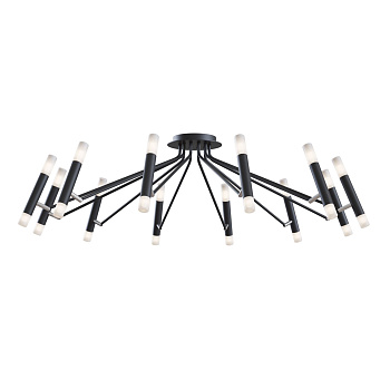 Потолочный светильник 24*G9 25Вт Черный IP20 Vigo MOD620CL-24B Technical