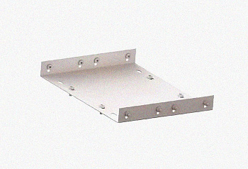 Соединитель лотковый замковый СЛЗ-400х110х1,5 УХЛ1, оцинкованный лист, S1,5