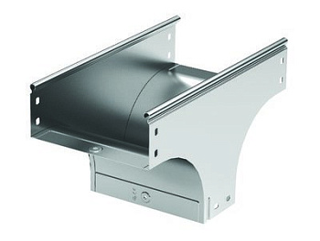 Ответвитель TD Т-образный вертикальный 100/80, нержавеющий DKC