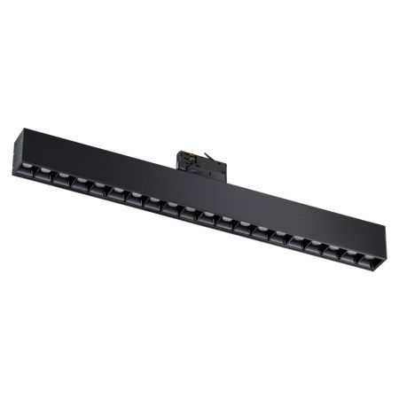 Св-к трехфазный трековый св/д IP20 LED 4000K 30W 220V ITER черный D NOVOTECH