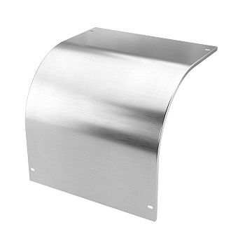 Крышка на угол вертикальный внешний 90° 80х150 мм, толщ. 0.8 мм, AISI 304 DKC