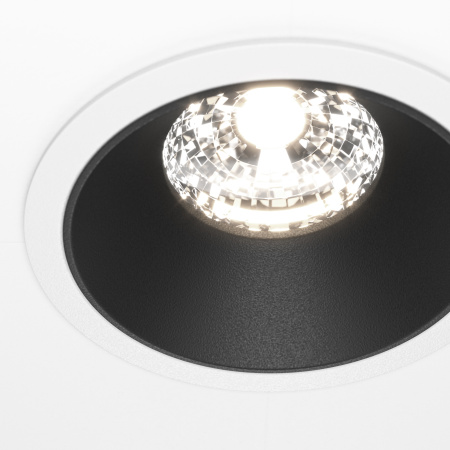 Встраиваемый светильник LED 15Вт Бело-черный IP20 Downlight DL043-01-15W4K-D-RD-WB Technical Maytoni