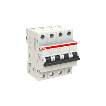 Выключатель автоматический ВА 4П 25А С 4,5кА SH204L ABB