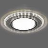 Св-к встр.с белой LED подсветкой Feron CD4038 потолочный GX53 без лампы, прозр., хром