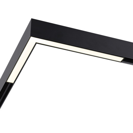 Трековый св-к для низков.шинопровода IP20 LED 4000K 24W 48V FLUM черный C NOVOTECH