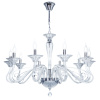 Люстра 10*E14 40Вт Прозрачный IP20 Acqua DIA010PL-10TR Maytoni