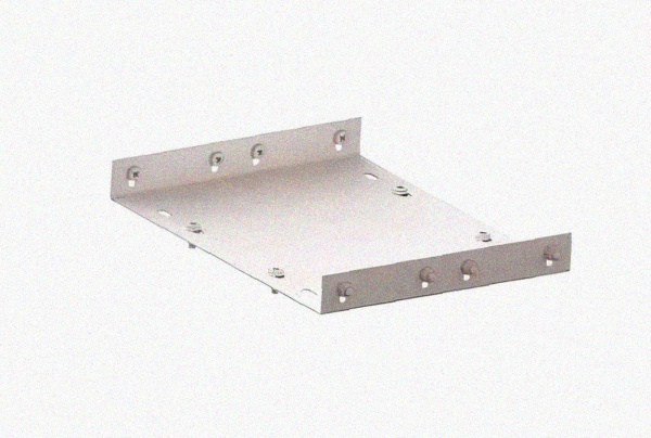 Соединитель лотковый замковый СЛЗ-100х65х1,5 УХЛ1, оцинкованный лист, S1,5