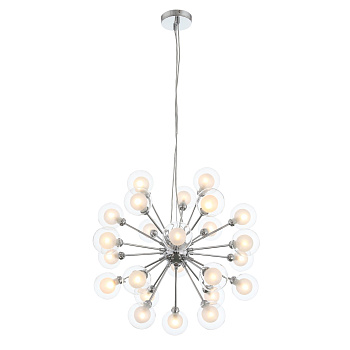 Люстра подвесная Хром/Прозрачный, Белый G9 24*28Вт SL431.103.24 ST LUCE