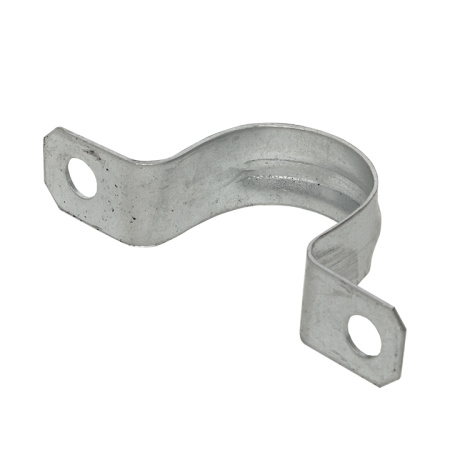 Скоба металлическая двухлапковая d25-26 мм (10 шт) PROxima EKF