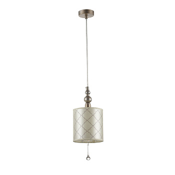 Подвесной светильник 1*E14 40Вт Серебро Антик IP20 Bience H018-PL-01-NG Maytoni