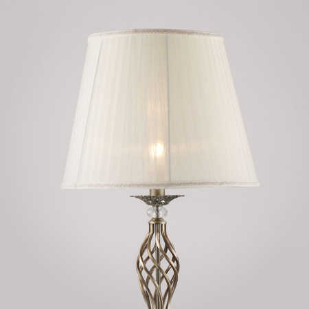 Торшер с абажуром 1*E14 40Вт античная бронза IP20 Selesta (01003/1 античная бронза) Eurosvet