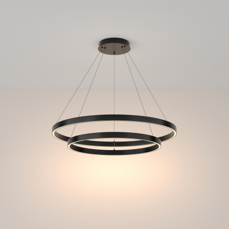 Подвесной светильник 2*LED 88Вт Черный IP20 Rim MOD058PL-L74B3K Maytoni
