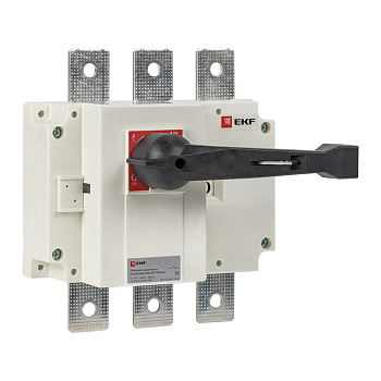 Рубильник-выключатель 630A 3П c рукояткой управления для прямой установки PowerSwitch PROxima EKF