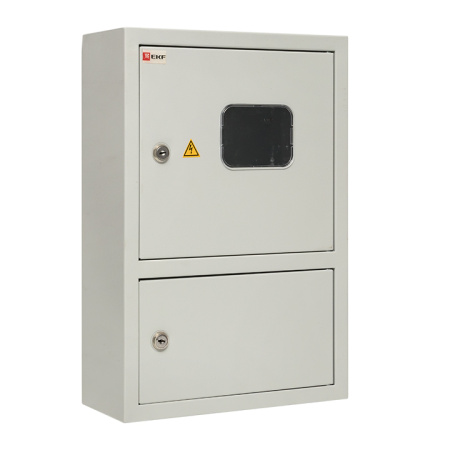 Щит учетно-распред, навесной ЩУРн-1/14 (Э) два отсека (БУР) (450х310х120) IP31 PROxima EKF