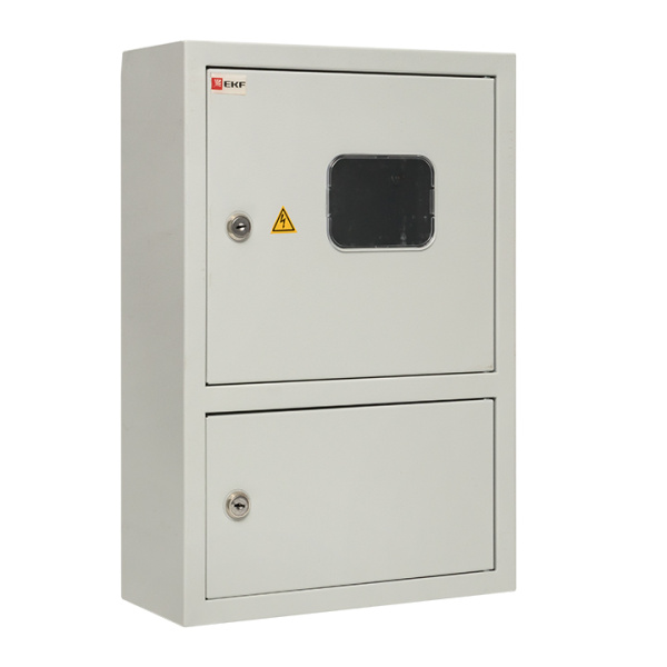 Щит учетно-распред, навесной ЩУРн-1/14 (Э) два отсека (БУР) (450х310х120) IP31 PROxima EKF