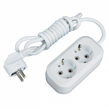 Удлинитель "Эксперт" 2 гнезда 3 метра 16А/3,5кВт с заземлением ПВС 3х1 PROxima EKF