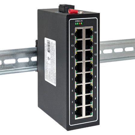 Промышленный неуправляемый коммутатор TSX-100 16 портов 10/100 Мбит/с EKF