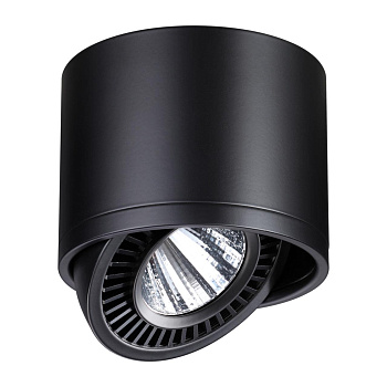 Св-к накл.св/д IP20 LED 18W 1600Лм 4000K 220V GESSO черный NOVOTECH
