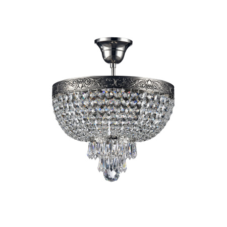 Люстра 4*E27 60Вт Никель Антик IP20 Palace DIA890-CL-04-N Maytoni