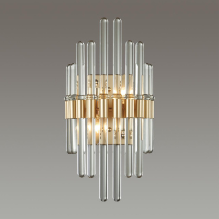 Бра E14 2*40W STIKA золотой/стекло ODEON LIGHT Бра E14 2*40W STIKA золотой/стекло ODEON LIGHT