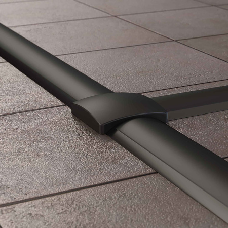 Напольный канал 50х12 мм CSP-F, черный DKC