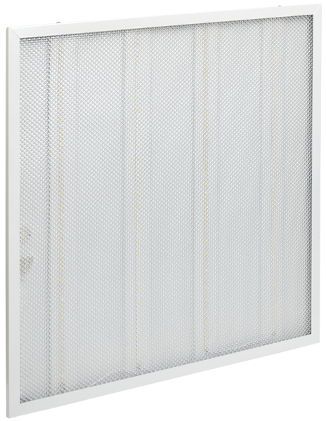 Светильник светодиодный ДВО 6573-P 24Вт 6500К 595х595х20мм призма IEK