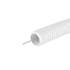 Труба ПЛЛ гибкая гофр. не содержит галогенов д.40мм, ПВ-0, с протяжкой, 20м, цвет белый DKC