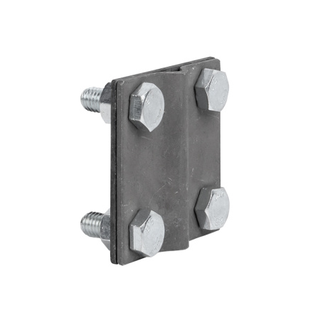 Зажим универсальный полоса 30 - прут 10 (пластина 57x57мм) HZ PROxima EKF