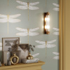 Настенный св-к E14 2*40W LORDI бронзовый/прозрачный ODEON LIGHT