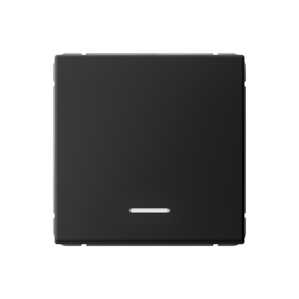 ARTGALLERY 1-клавишный ВЫКЛЮЧАТЕЛЬ с подсветкой, сх.1а, 10АХ, механизм, КАРБОН Systeme Electric