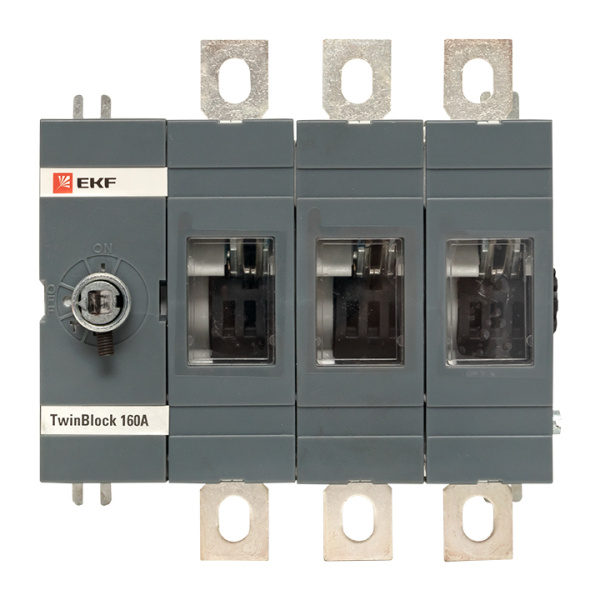 Рубильник 160A 3П без рукоятки управления TwinBlock PROxima EKF