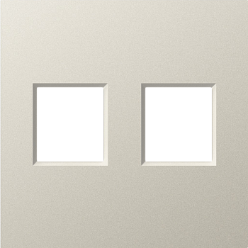 Donel A07 матовый кашемир накладка 2-я для розеток RJ45,TV,SAT, серия DB