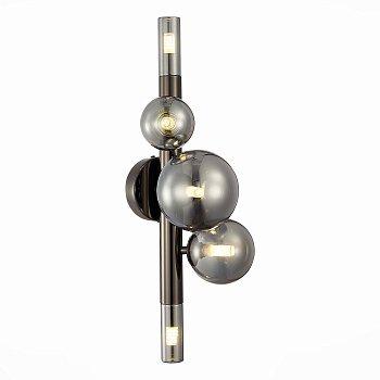 Светильник настенный Черный/Дымчатый G9 5*5Вт SL1509.401.05 ST LUCE