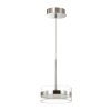 Подвес LED 4000K 14W 220V AKELA хром/прозрачный ODEON LIGHT