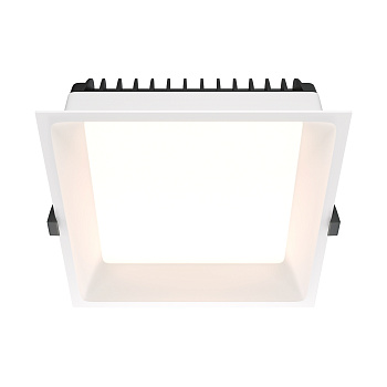 Встраиваемый светильник LED 24Вт Белый IP44 Downlight DL056-24W3K-W Technical Maytoni