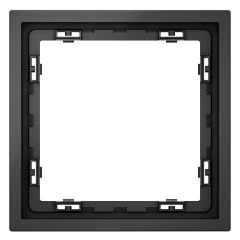 Рамка пластиковая Voltum S70 на 1 пост, (графит)