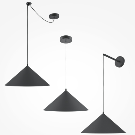 Подвесной светильник 1*E27 40Вт Черный IP20 Basic colors MOD167PL-01B Maytoni
