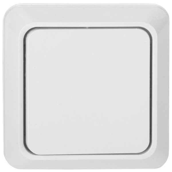 Выключатель 1-кл. открытой установки IP20 10А, белый "Альфа" General