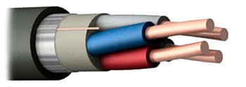 Кабель КВБбШв 4х6,0