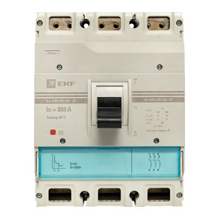 Выключатель автоматический ВА-99М-ОМ 800/800А 3P 35кА PROxima EKF