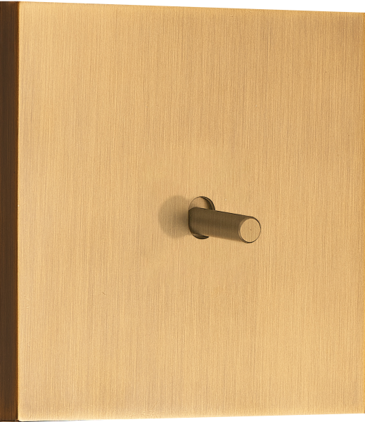 Donel N96 Переключатель на 1 тумблер, Цилиндр, 10AX 250V, Латунь, серия DT